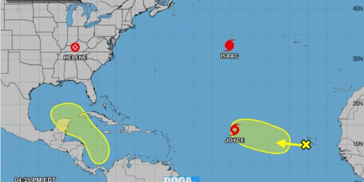 HURRICANE CENTER: New Tropical Storm, Joyce, Forms East Of Florida
