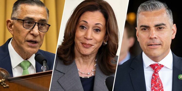 Border-district Republicans hammer Harris, demand 'an apology' over 'photo op' campaign stop in Arizona