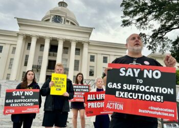 Week of executions in America ends with a nitrogen gas asphyxiation in Alabama