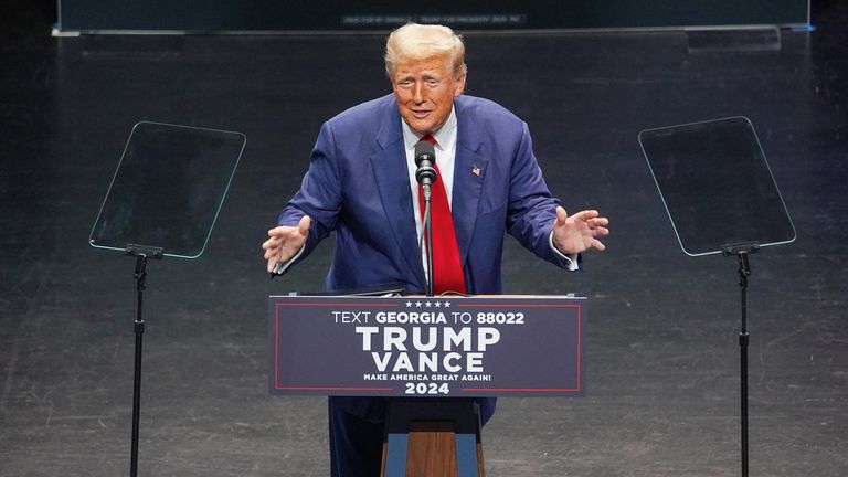 Republican presidential nominee Donald Trump (Pic: Reuters)