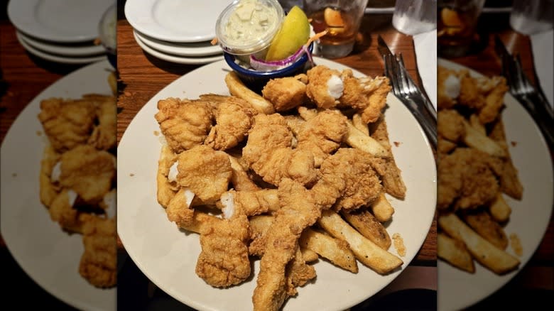 Boston Sail Loft fish and chips