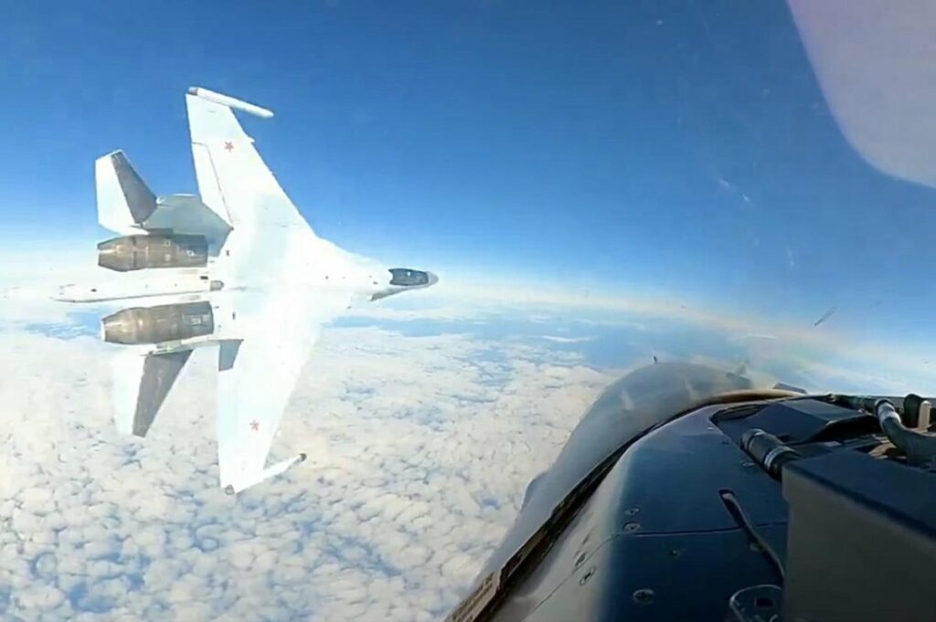 Russian jet buzzes U.S. fighter off Alaska in 'reckless, unprofessional maneuver'