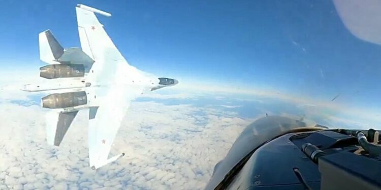 Russian jet buzzes U.S. fighter off Alaska in 'reckless, unprofessional maneuver'