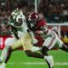 Alabama Encouraging Justin Jefferson To Keep Playing After Targeting Call