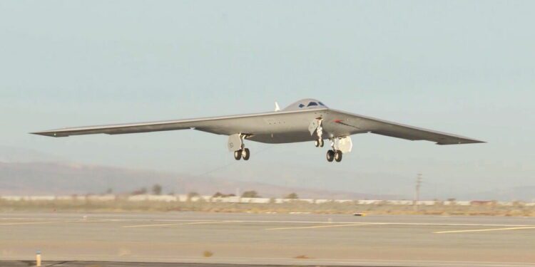 America's £585m secretive stealth nuclear bomber appears in new images | World | News