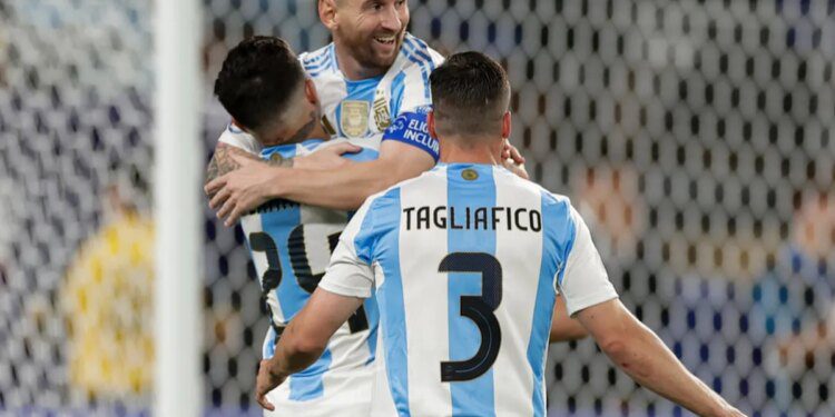Argentina dances into Copa America Final with goals from Alvarez & Messi in dominant win over Canada