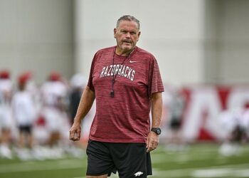 Arkansas football team got a head start on Oklahoma State preparation