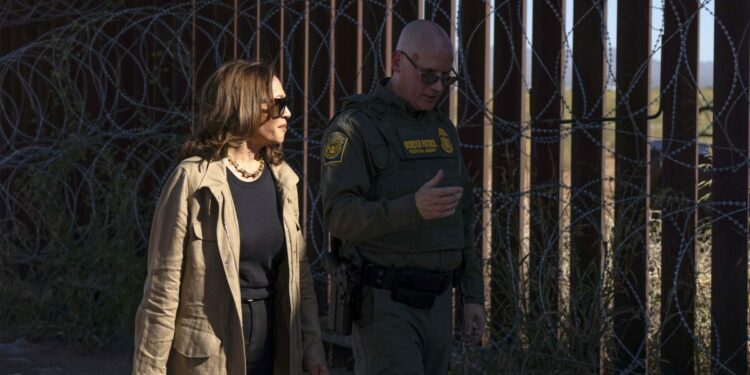 At the border in Arizona, Harris lays out a plan to get tough on fentanyl