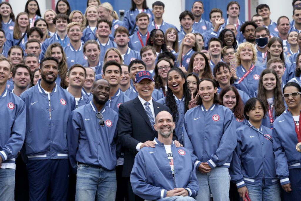 Biden says Olympians represented 'the very best of America'