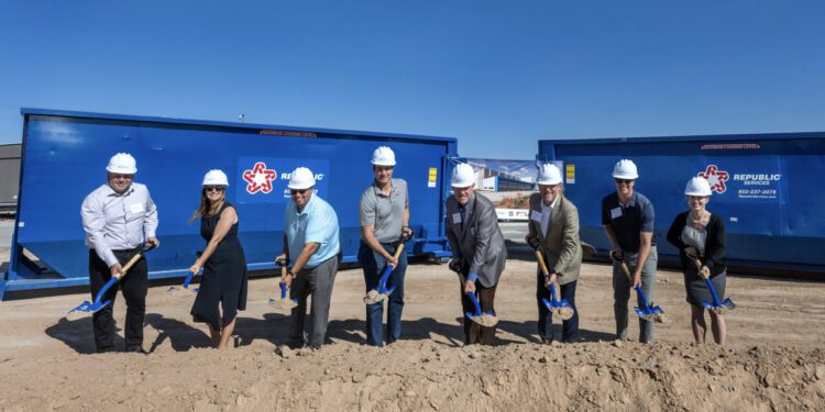 Blue Polymers Breaks Ground on Recycled Plastics Production Facility in Buckeye, AZ