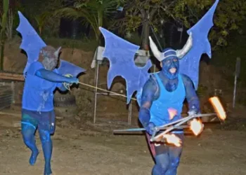 Anselm Gibbs Samuel Thomas and Leonardo Joseph as blue devils