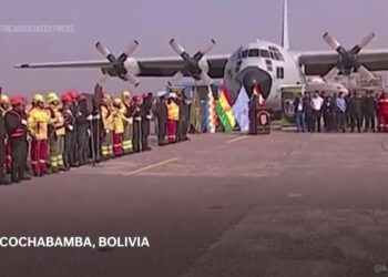 Bolivia president says extensive wildfires will be tackled with firefighting aircraft