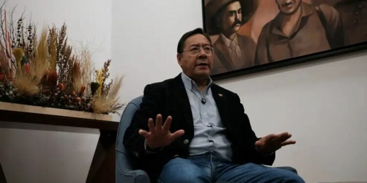 Bolivia's President Luis Arce.
