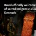 Brazil officially welcomes return of sacred Indigenous cloak from Denmark