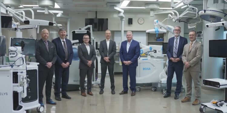 Canada’s first hospital with four major orthopedic robots onsite