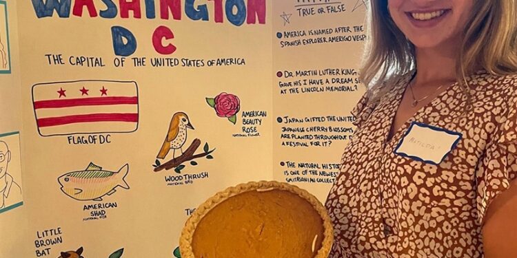 Each year, American students showcase the culture and foods of various states during USA Day. The event begins at 6 p.m. today at Holcombe Hall.