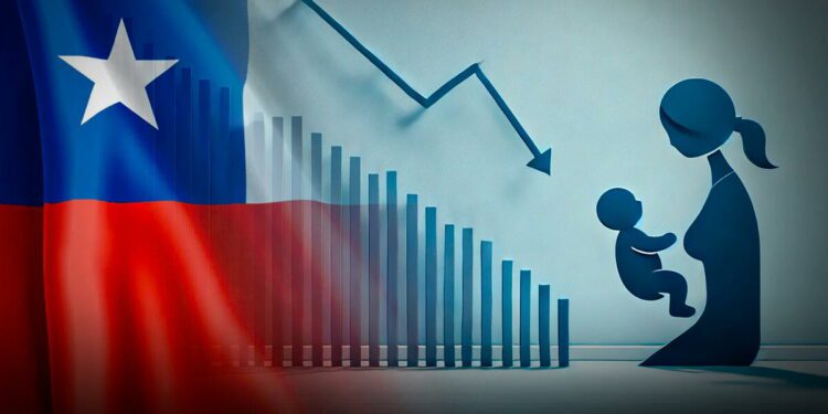 Chile es el país con el nivel más bajo de nacimientos de América en 2024 y a nivel mundial | tasa de natalidad | descenso de la natalidad en Chile | porcentaje de fecundidad | madres en Chile | Gabriel Boric | Gobierno de Chile | Mundo