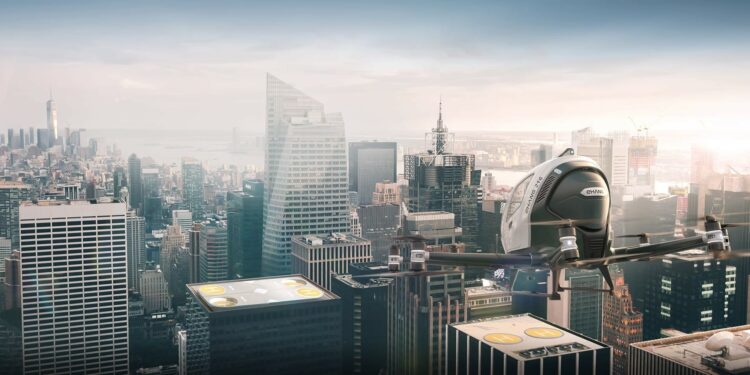 The EH216-S pilotless eVTOL carried out its first autonomous flight in Brazil