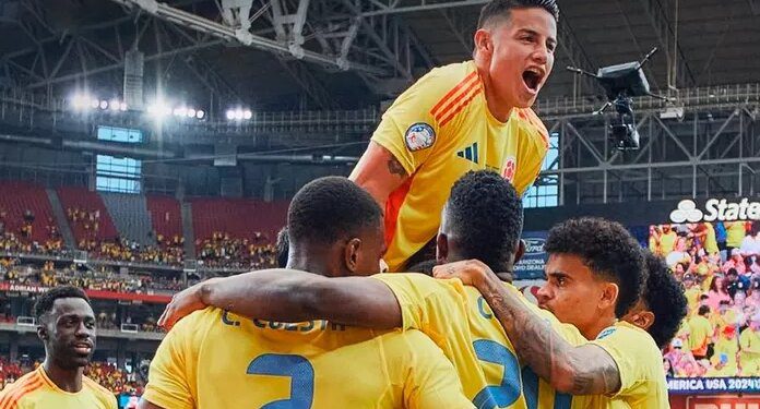 Colombia aplastó 5-0 a Panamá y se metió a semifinales de la Copa América 2024