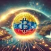 DALL·E 2024-09-07 19.37.46 - A dynamic, futuristic image showcasing Bitcoin symbols interwoven with elements of Venezuela's landscape. The foreground features a bright Bitcoin coi