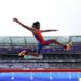 Robiel Yankiel Sol in action during the Men's Long Jump T47 Final on day six of the Paris 2024. GETTY IMAGES