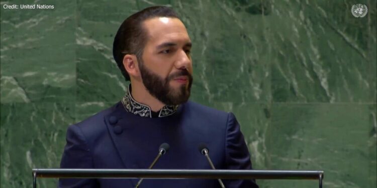 El Salvador's Bukele says his country is 'born again'