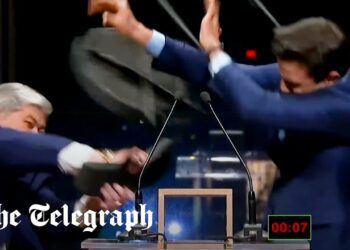 Far-Right life coach taking Brazil by storm after rival smashes chair over his head in TV debate