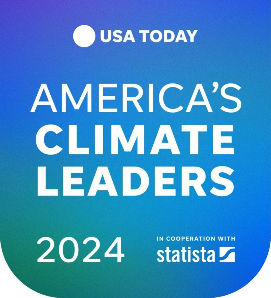 Fifth Third Ranked Among America's Climate Leaders 2024 By USA Today