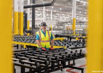 First Solar worker at the company