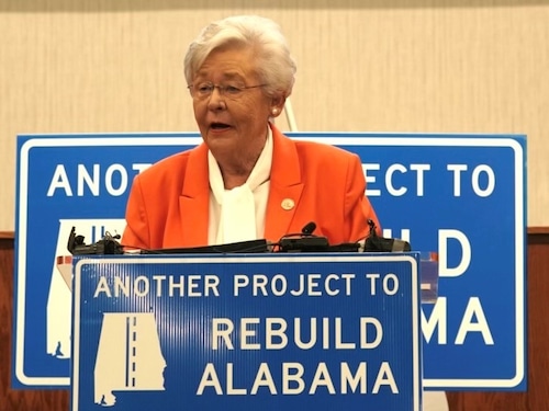 Gov. Kay Ivey announces road projects