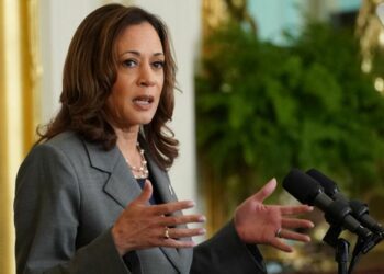 Harris heads to the US southern border, looking to close a polling gap with Trump