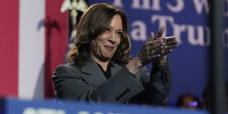 Harris speaks about abortion in Georgia, highlighting deaths of two Georgia women