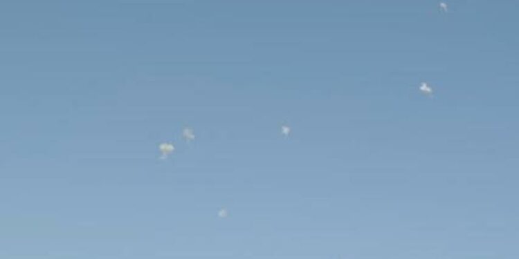 Hezbollah missiles intercepted in the skies above Haifa