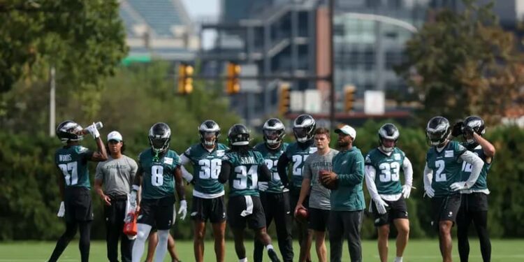 The Eagles will travel to Brazil on Wednesday ahead of Friday's season opener against the Packers.