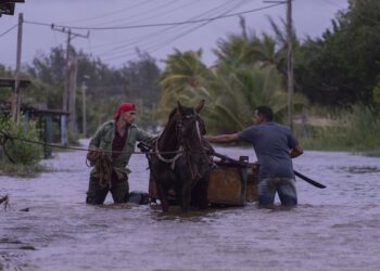 Hurricane Helene, now a category 2, lands in Florida Sept. 26