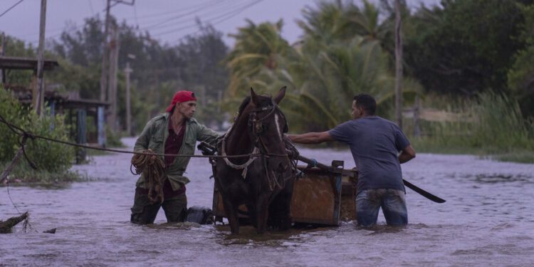 Hurricane Helene, now a category 2, lands in Florida Sept. 26