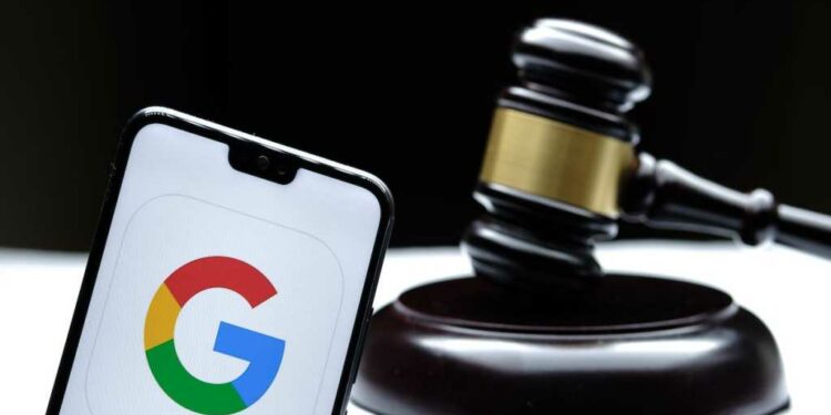 google antitrust legal