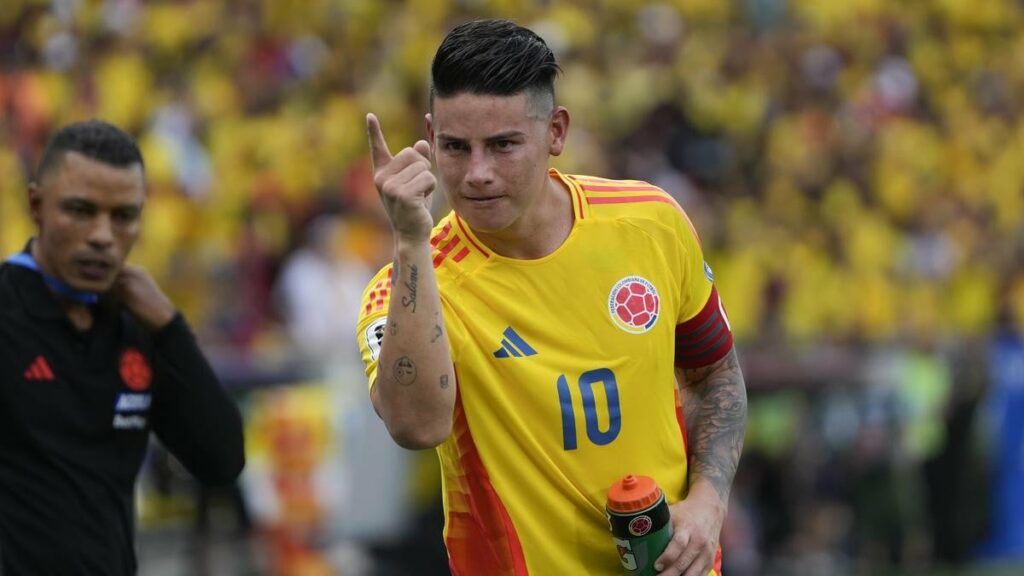 James Rodriguez secures Colombia’s 2-1 win against Messi-less Argentina in World Cup Qualifier