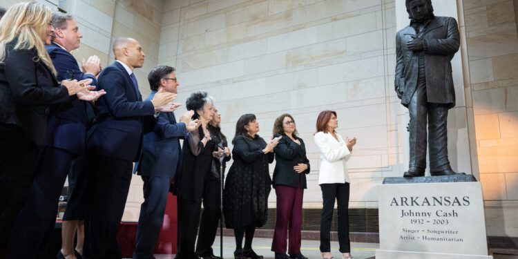Johnny Cash Becomes First Musician to Receive Statue at US Capitol