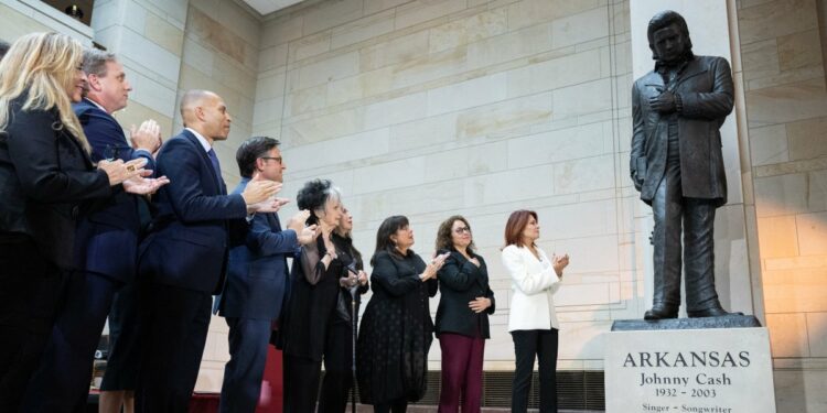 Johnny Cash statue unveiled at US Capitol – NBC 6 South Florida