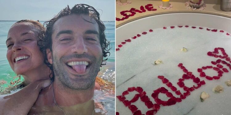 Justin Baldoni Shows Off Romantic Aruba Vacation with Wife Emily After 'It Ends With Us' Drama