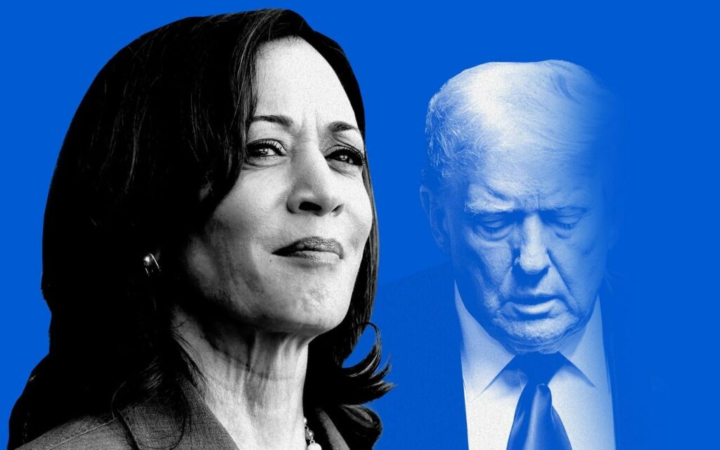 Kamala Harris will beat Donald Trump to the White House, Telegraph poll predicts