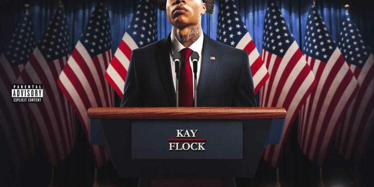 Artwork for the Kay Flock mixtape Make America Flock Again