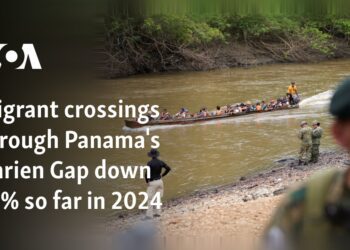 Migrant crossings through Panama's Darien Gap down 35% so far in 2024