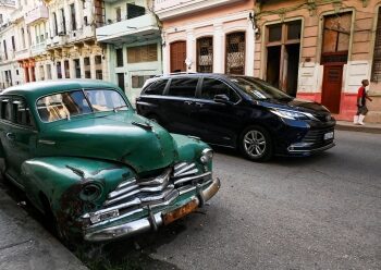 Move over classic American sedans: On Cuban streets, mid-century icons face challenge from new rides