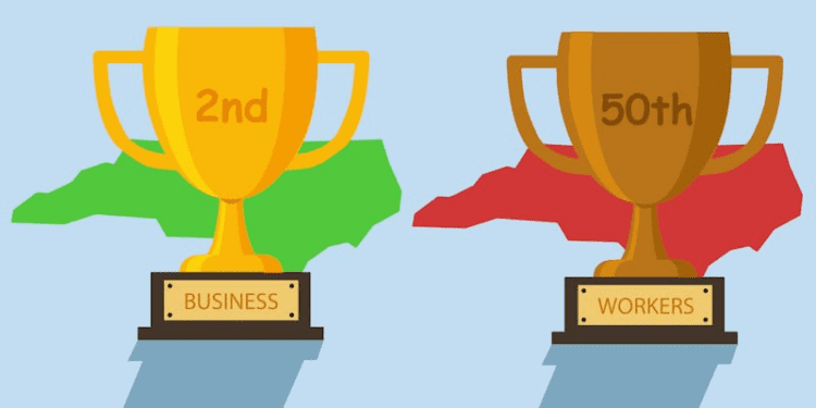 N.C. ranked as the worst state for workers due to reliance on federal standards -