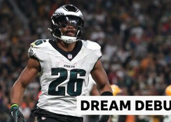 Philadelphia Eagles debutant Saquon Barkley