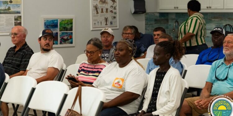 New Tractor for Abaco Farmers Announced at Ministry of Agriculture Town Hall Meeting