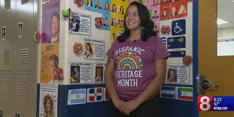 Newington teacher celebrates cultures, ensuring all students feel seen