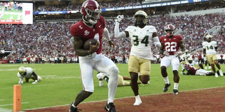 No. 4 Alabama Survives South Florida Scare Again, Moves to 2-0
